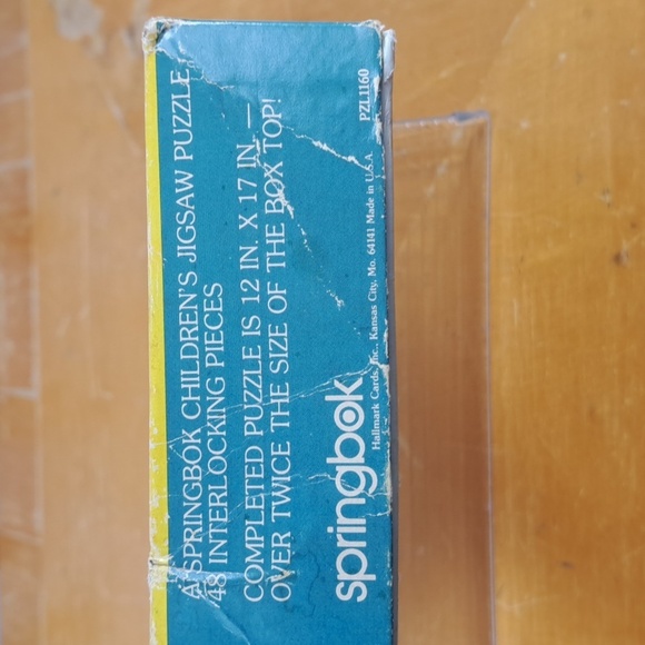 Vintage Disney Parade Character 48-piece Springbok kids jigsaw puzzle 12×17 - Picture 2 of 7